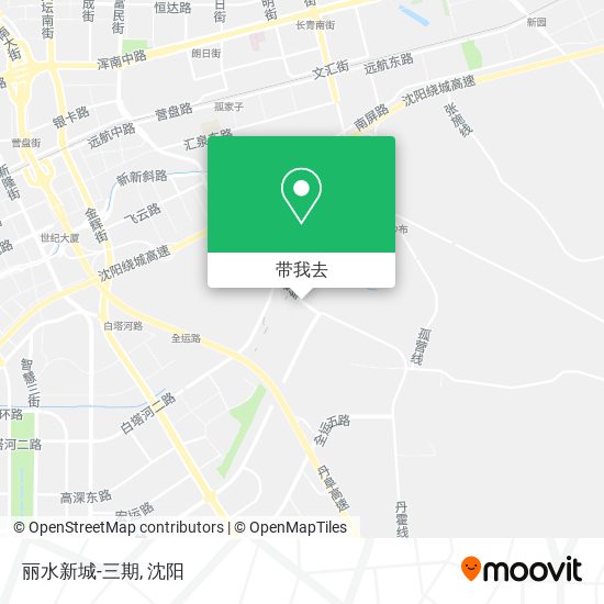 丽水新城-三期地图