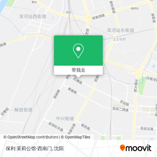 保利·茉莉公馆-西南门地图