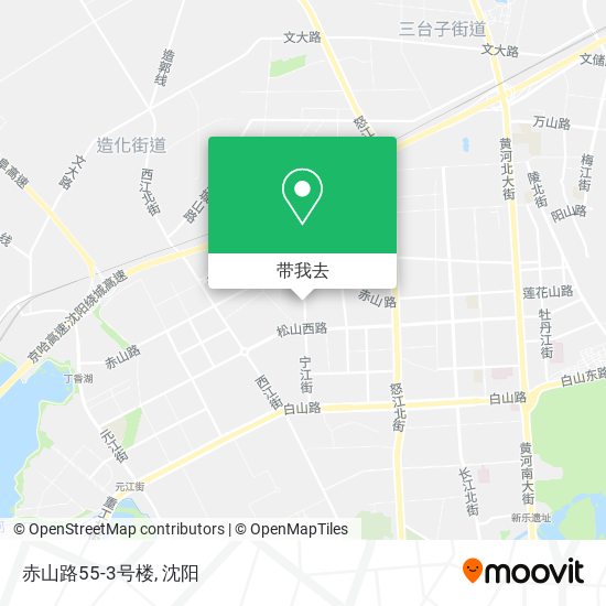 赤山路55-3号楼地图