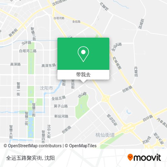 全运五路聚宾街地图