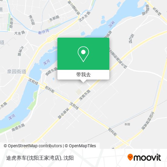 途虎养车(沈阳王家湾店)地图