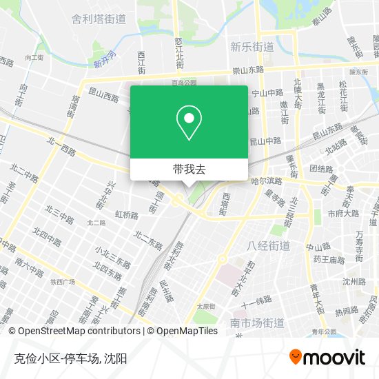 克俭小区-停车场地图