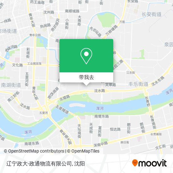 辽宁政大-政通物流有限公司地图