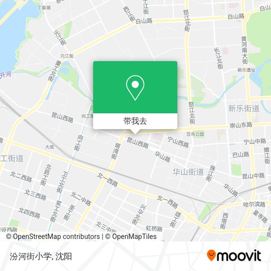 汾河街小学地图