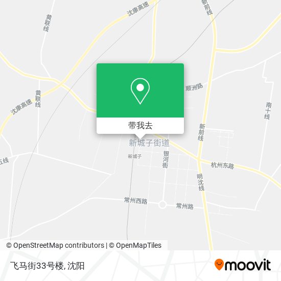 飞马街33号楼地图
