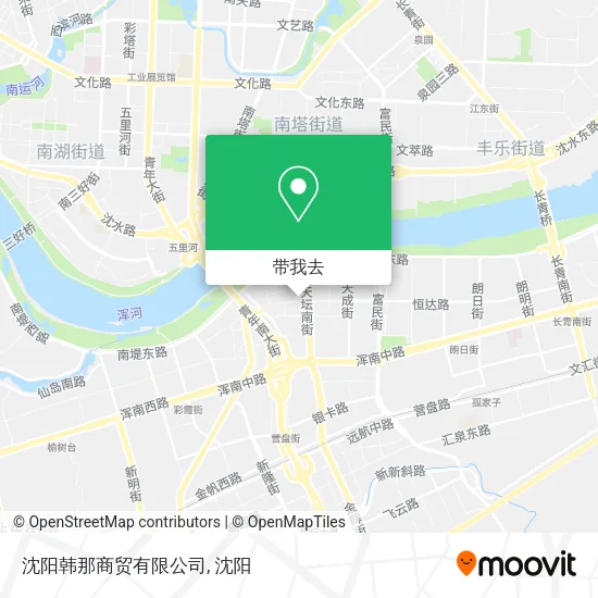 沈阳韩那商贸有限公司地图