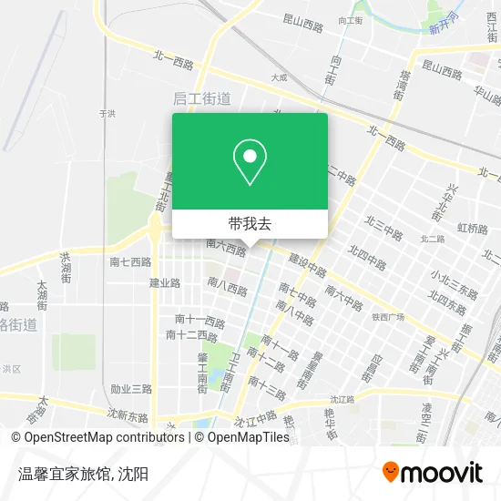 温馨宜家旅馆地图