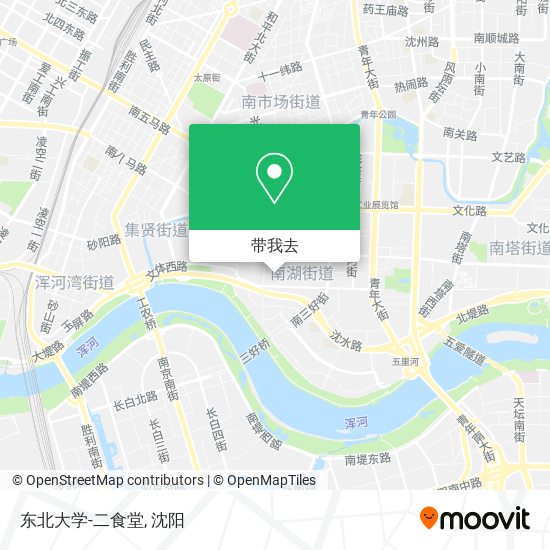 东北大学-二食堂地图
