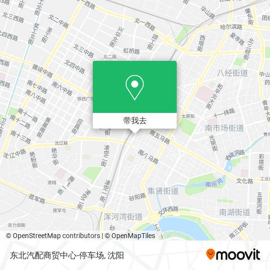 东北汽配商贸中心-停车场地图