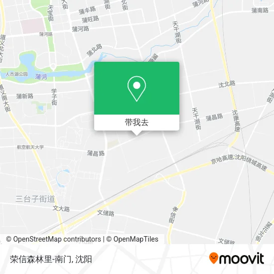 荣信森林里-南门地图