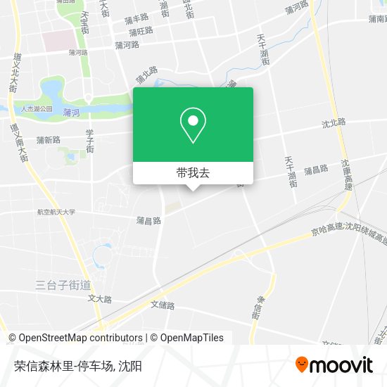 荣信森林里-停车场地图
