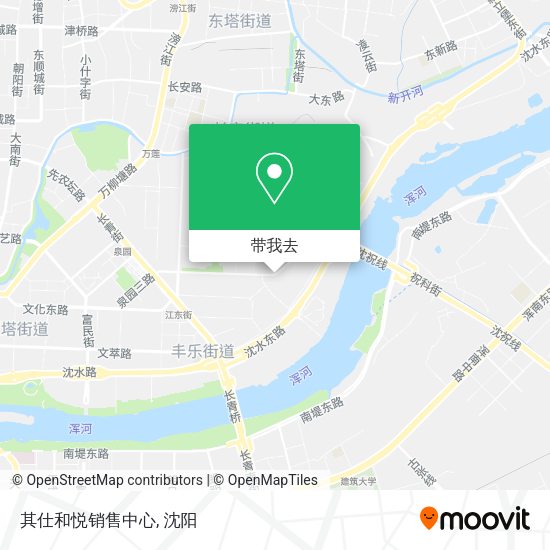 其仕和悦销售中心地图