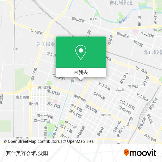 其仕美容会馆地图