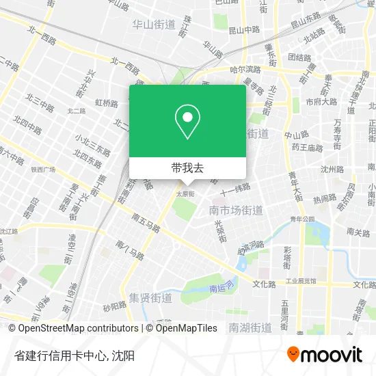 省建行信用卡中心地图