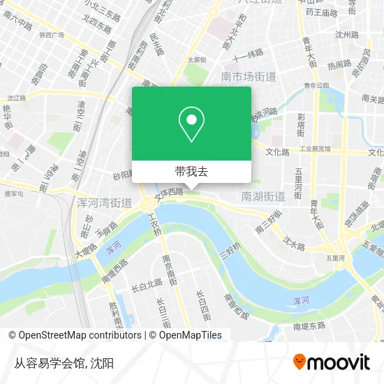 从容易学会馆地图