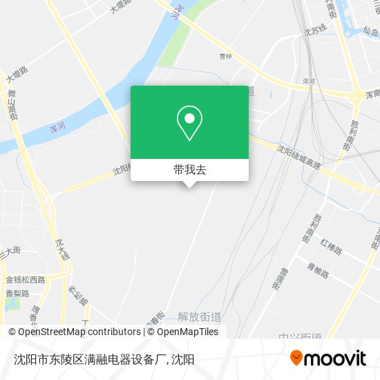 沈阳市东陵区满融电器设备厂地图