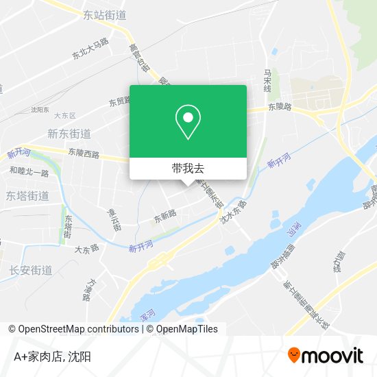 A+家肉店地图