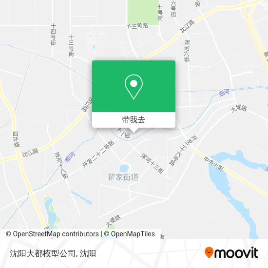 沈阳大都模型公司地图