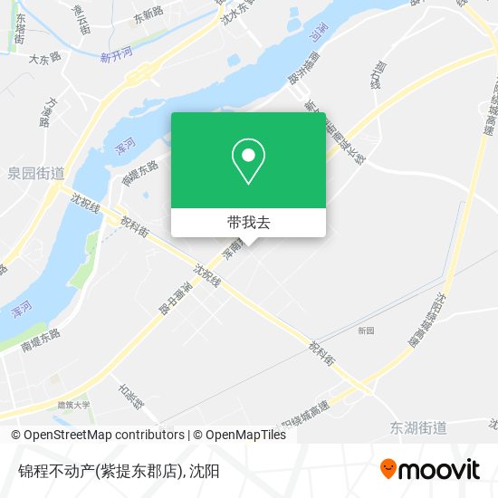 锦程不动产(紫提东郡店)地图