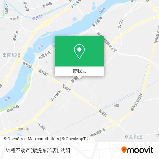 锦程不动产(紫提东郡店)地图