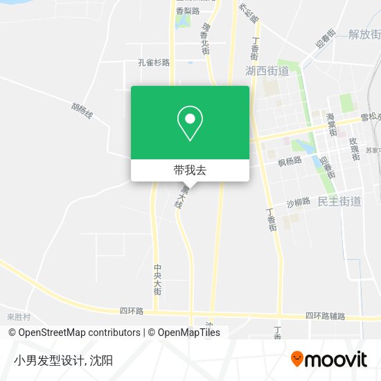 小男发型设计地图