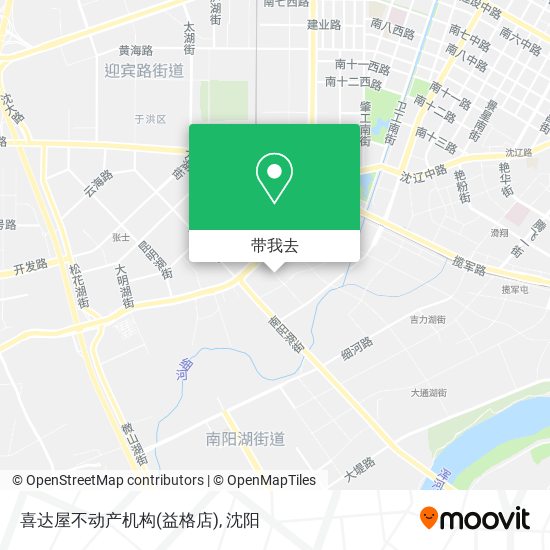 喜达屋不动产机构(益格店)地图