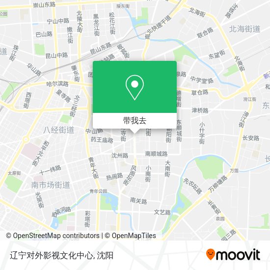 辽宁对外影视文化中心地图
