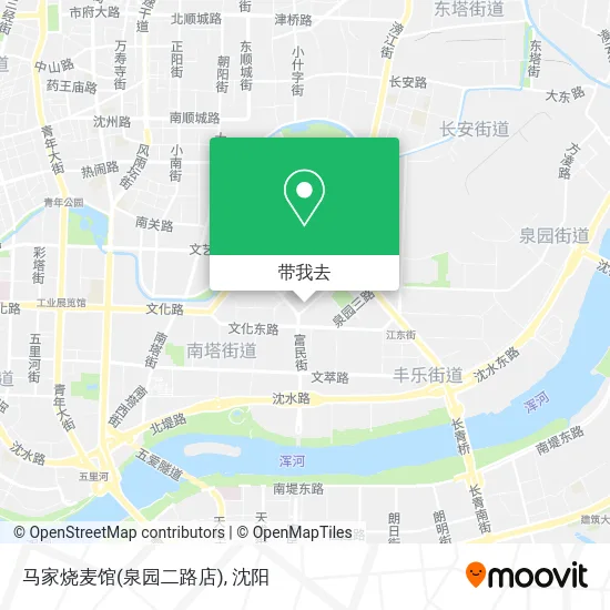 马家烧麦馆(泉园二路店)地图