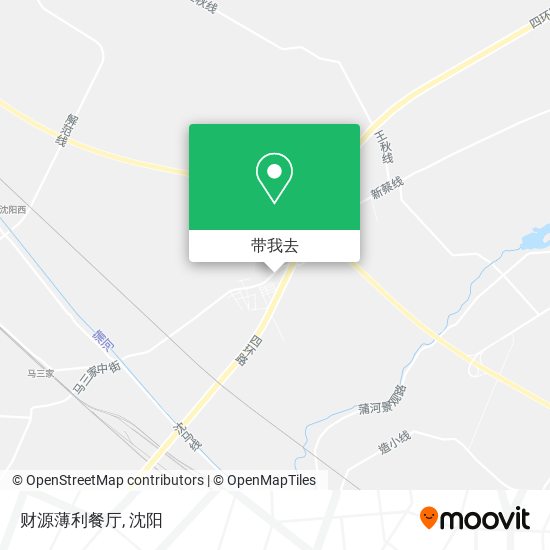 财源薄利餐厅地图