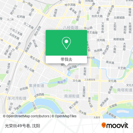 光荣街49号巷地图