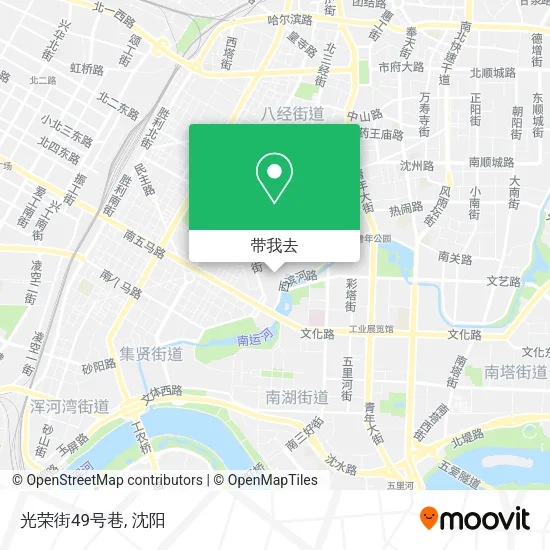 光荣街49号巷地图