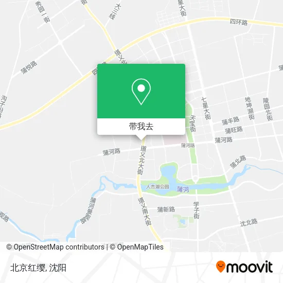 北京红缨地图