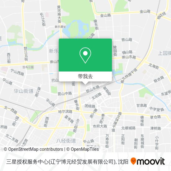 三星授权服务中心(辽宁博元经贸发展有限公司)地图