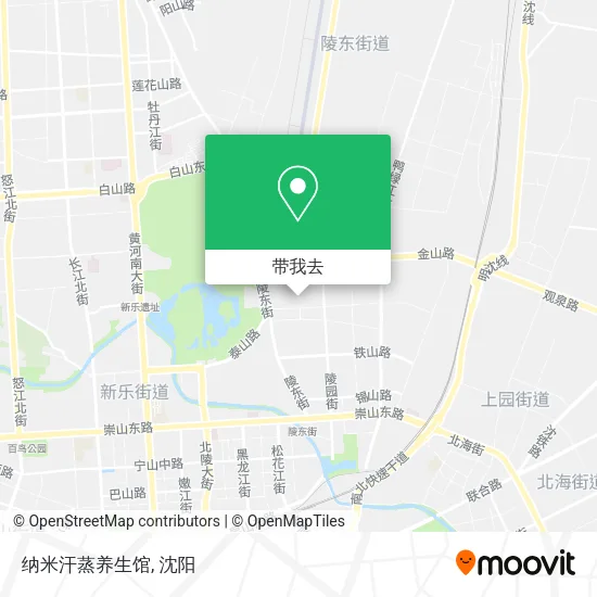 纳米汗蒸养生馆地图