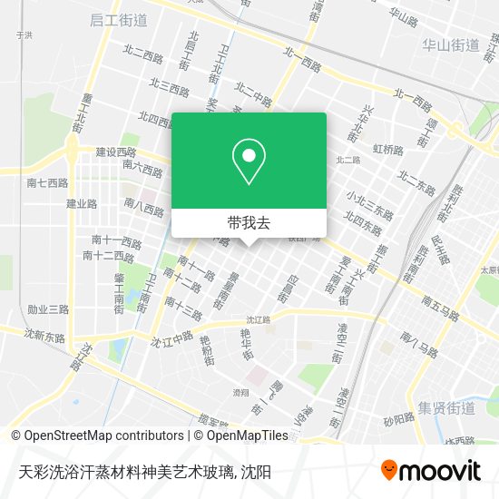 天彩洗浴汗蒸材料神美艺术玻璃地图