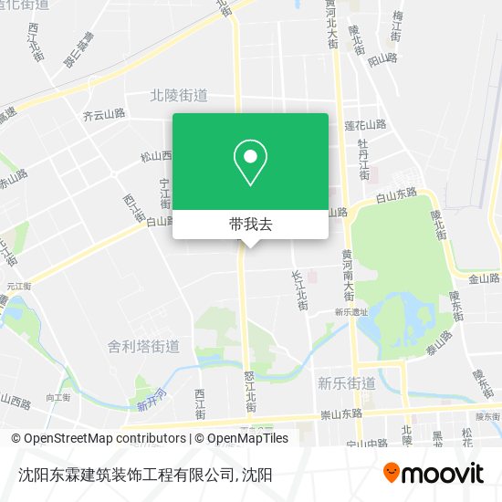 沈阳东霖建筑装饰工程有限公司地图