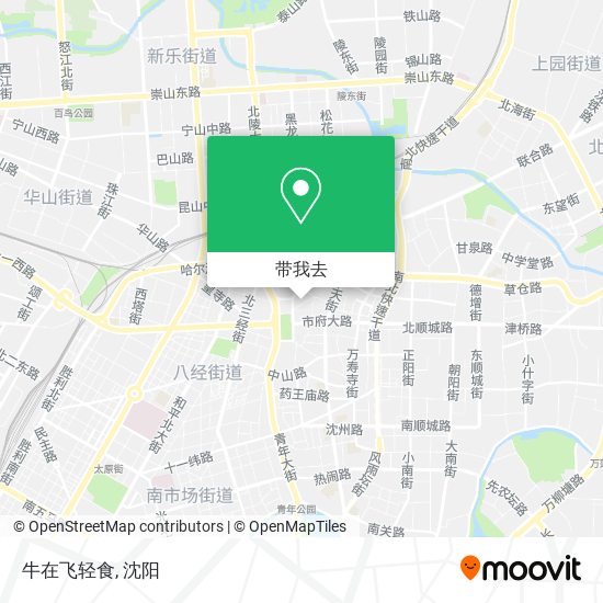 牛在飞轻食地图