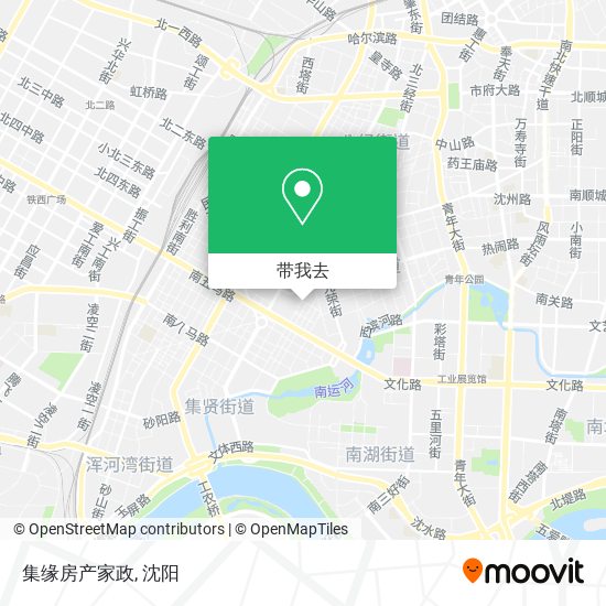 集缘房产家政地图