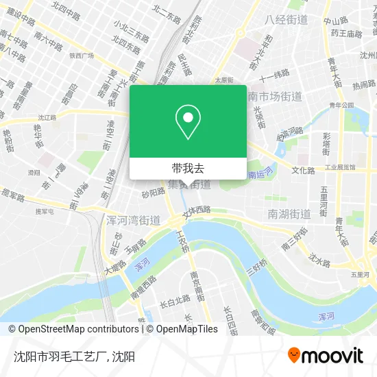 沈阳市羽毛工艺厂地图