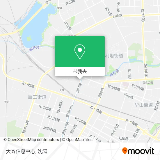 大奇信息中心地图