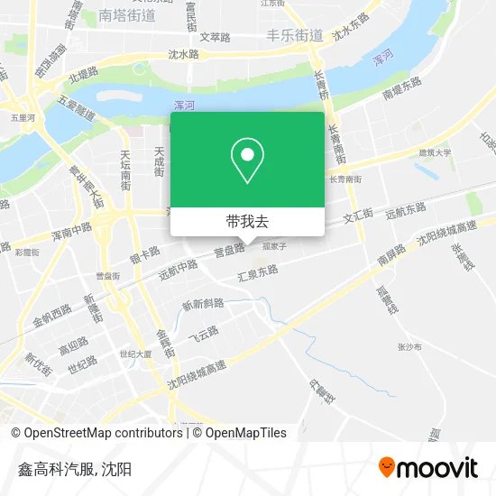 鑫高科汽服地图
