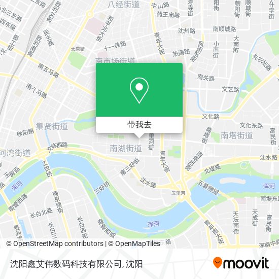 沈阳鑫艾伟数码科技有限公司地图