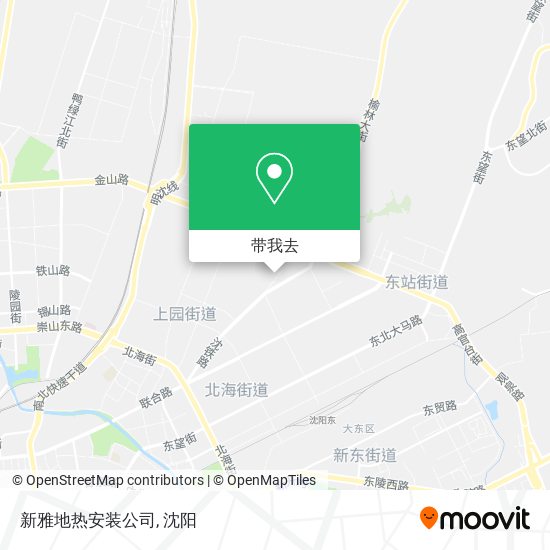 新雅地热安装公司地图