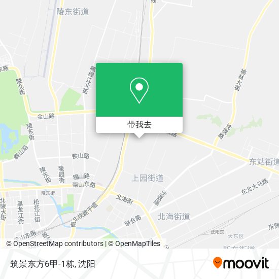 筑景东方6甲-1栋地图