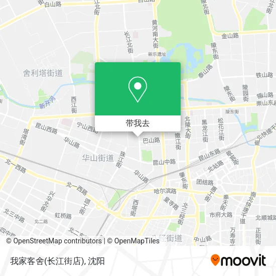 我家客舍(长江街店)地图