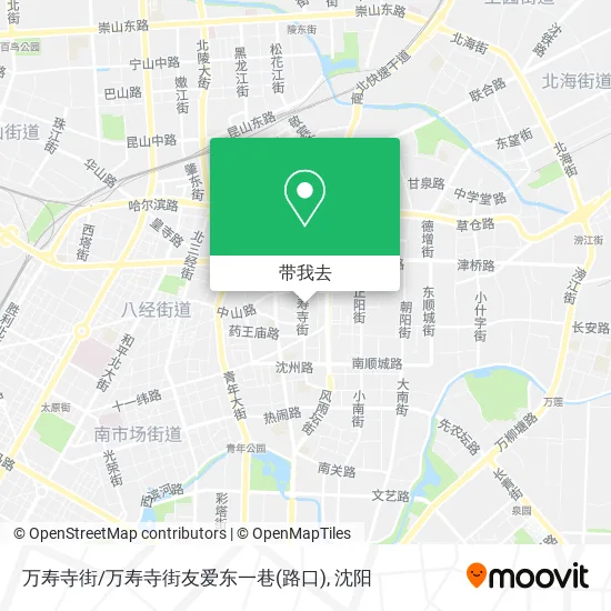 万寿寺街/万寿寺街友爱东一巷(路口)地图