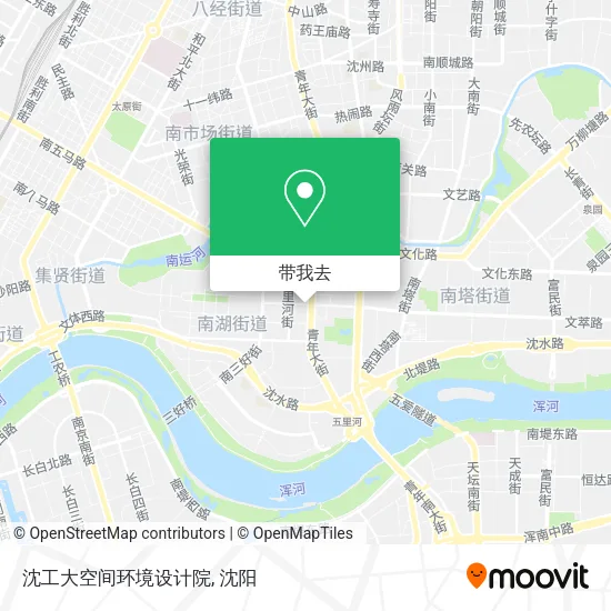 沈工大空间环境设计院地图