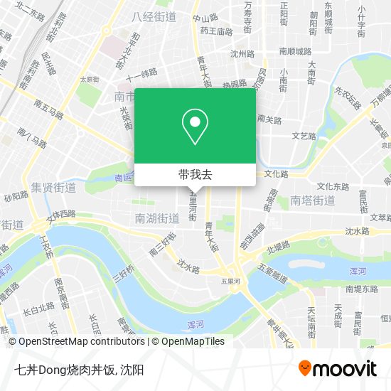 七丼Dong烧肉丼饭地图