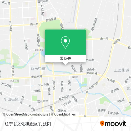 辽宁省文化和旅游厅地图