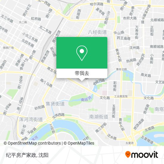 纪平房产家政地图
